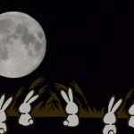 月でウサギがなぜお餅をついているの？　ウサギの見つけ方は？